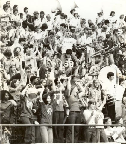 This photo of the Tate Band is from our freshman year, I think. Got the pic from Eddie Gibbs, class of 77.